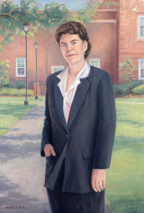 Oil Portrait of 
					Margaret Farley
					by Gerald P. York