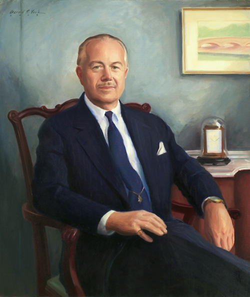 Gerald York Oil Portrait of Thomas E. Golden